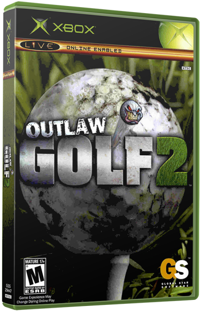 Outlaw Golf 2 (USA)3D boxes